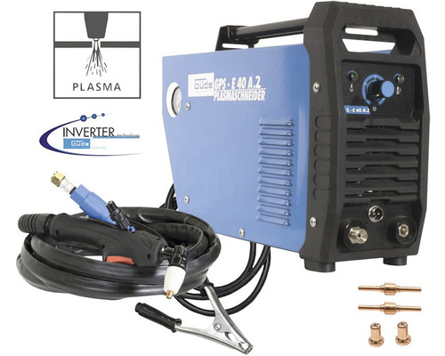 Plazmová řezačka Güde GPS-E 40 A.2 s příslušenstvím