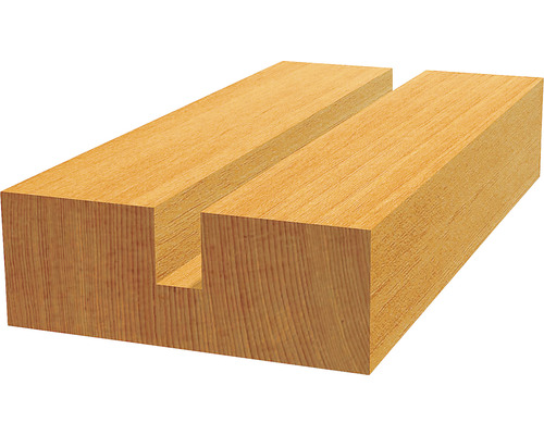 Dřevěný profil s drážkou