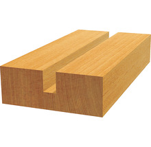 Dřevěná lišta s drážkou