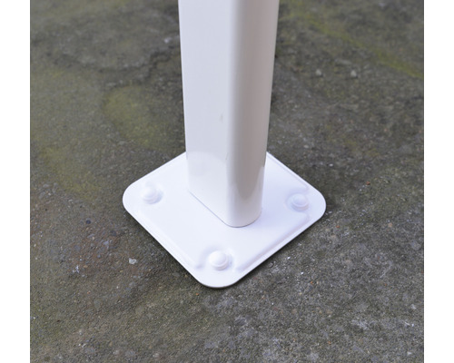 Upevňovací patka přístřešku