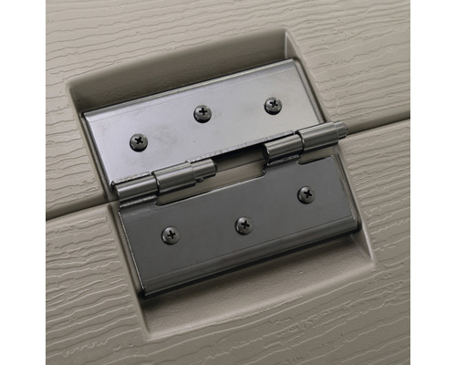 Detail závěsu na úložném produktu