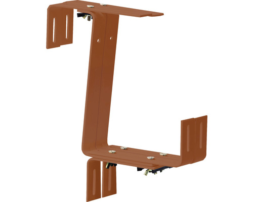 Kovový držák okapu pro upevnění okapů