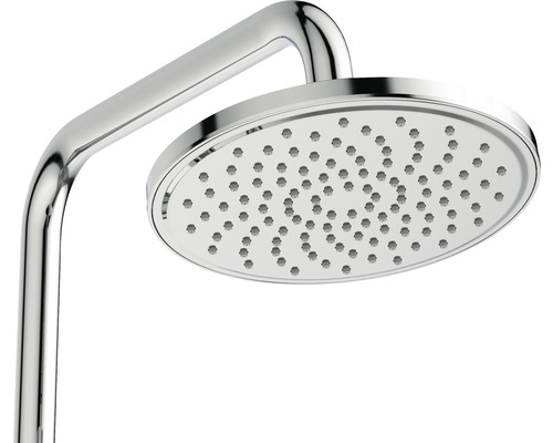 Kulatá kovová hlavová sprcha do sprchy