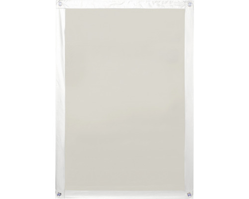 Neprůhledná roleta s transparentním rámem