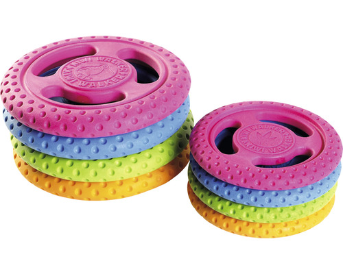 Stoh disků pro psí hračky z gumy