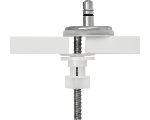 Upevňovací sada pro WC sedátka z kovu a plastu