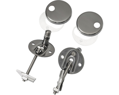 Upevňovací sada pro WC sedátka z kovu