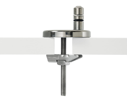 Upevňovací klip pro sanitární vybavení