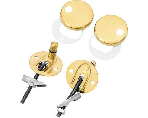 Upevňovací sada pro umyvadla včetně krycích rozet