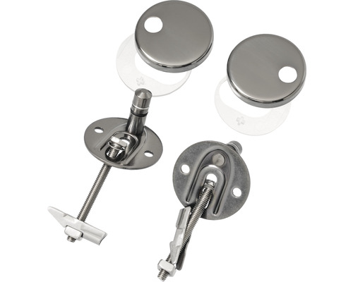 Upevňovací sada pro WC sedátka z nerezové oceli