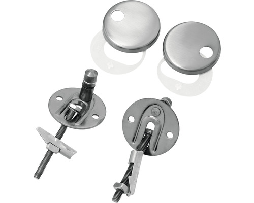 Upevňovací sada pro WC sedátka z kovu