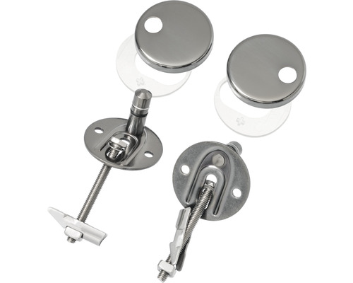 Upevnění toaletního sedátka z kovu