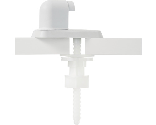 Upevnění záchodového prkénka z plastu