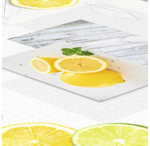 Dekorativní stolní krytina s motivy citronu pro vnitřní použití