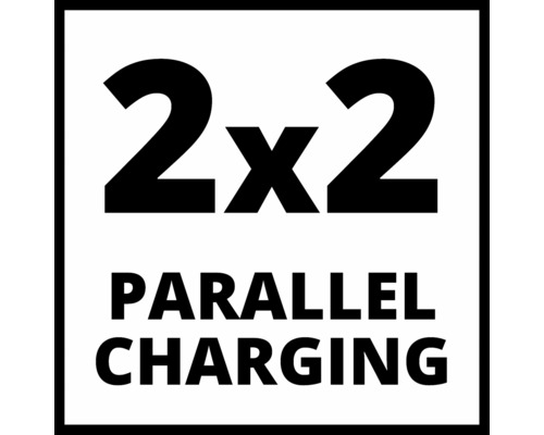 Symbol pro paralelní nabíjení 2 x 2