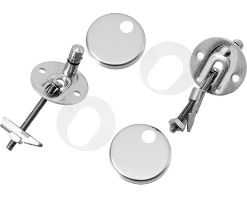 Upevnění záchodového sedátka z kovu