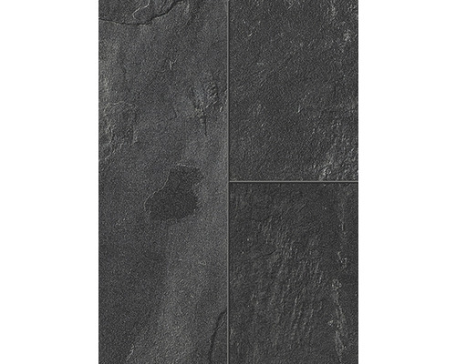 Detail tmavé břidlicové podlahové dlaždice