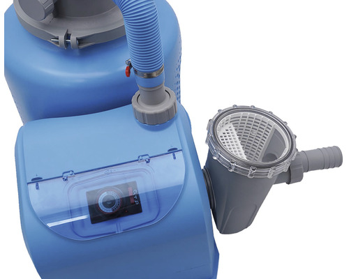 Písková filtrace bazénu s předfiltrem