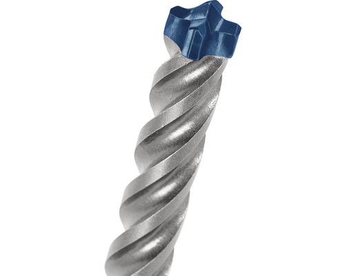 Spirálový vrták s hlavou sekáče