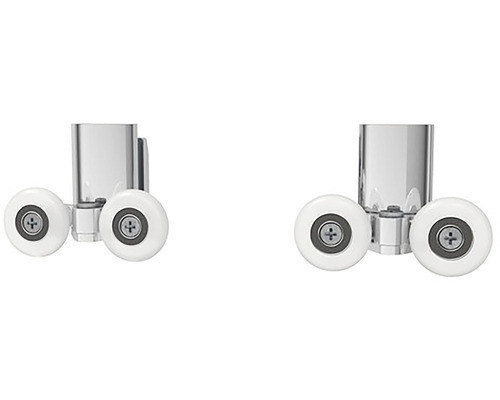 Sprchové kolečka s dvěma kolečky