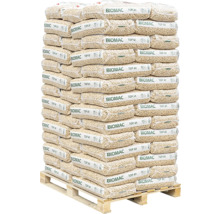 Dřevěné pelety BIOMAC TOP ENplus A1 balení 15 kg