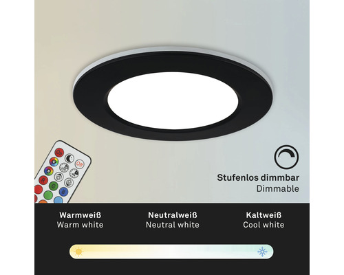 Stropní svítidlo s dálkovým ovládáním pro plynulé stmívání