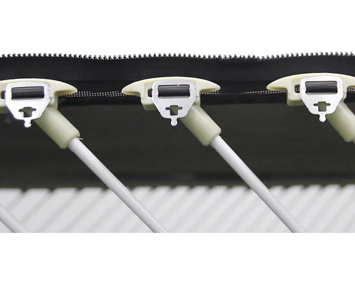 Detailní pohled na držák rolety