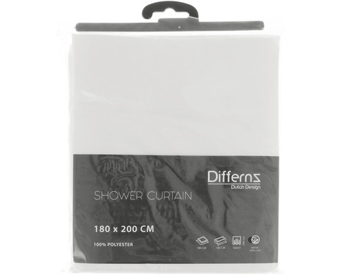 Polyesterový sprchový závěs, 180 x 200 cm