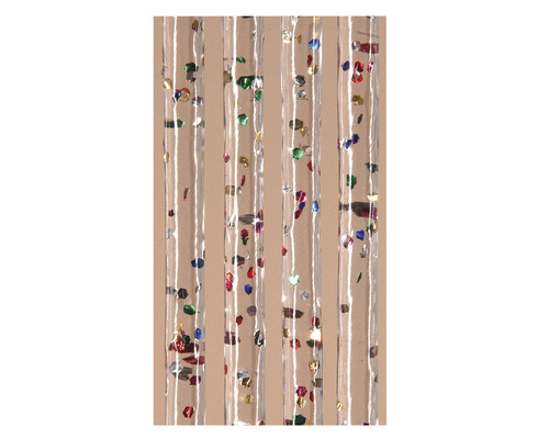 Dekorativní duhová konfeta víří