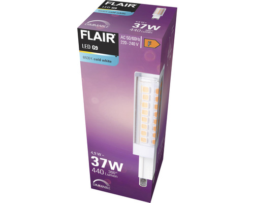 Žárovka FLAIR LED G9 v obalu produktu