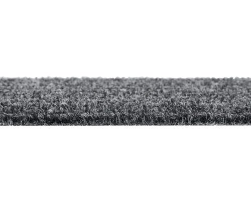 Detail šedého koberce