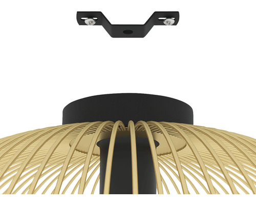 Detail stropního svítidla s montážním držákem