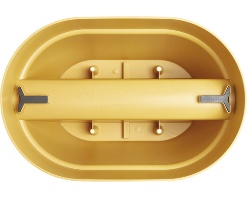 Plastový květináč shora