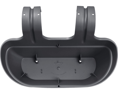 Plastový květináč pro montáž na balkonové zábradlí