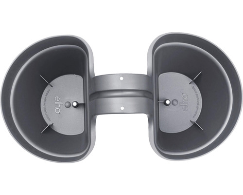 Dvojitý balkonový truhlík z recyklovaného plastu