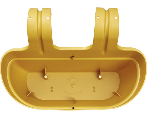 Žlutý balkonový truhlík elho k zavěšení