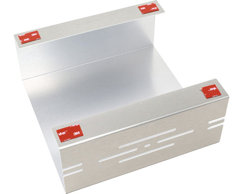 Kovový kanál s lepicími páskami pro upevnění