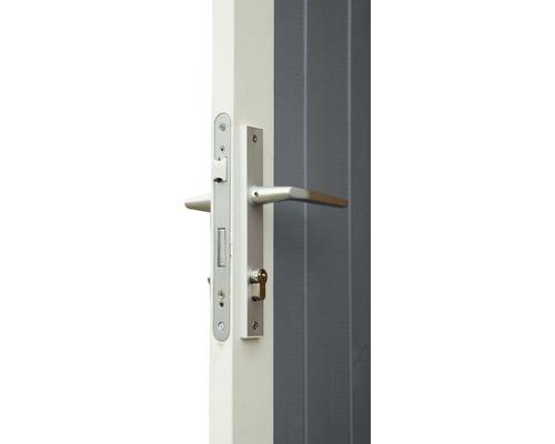 Dveře s kováním a klíčem