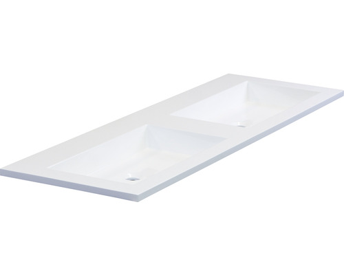 Dvojité umyvadlo z litého minerálu