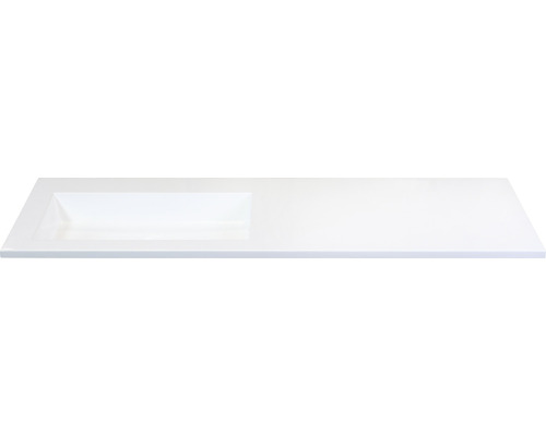 Deska umyvadla s výřezem pro umyvadlo