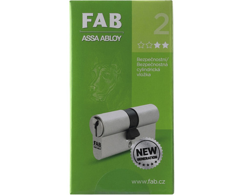 Cylindrická vložka FAB v obalu