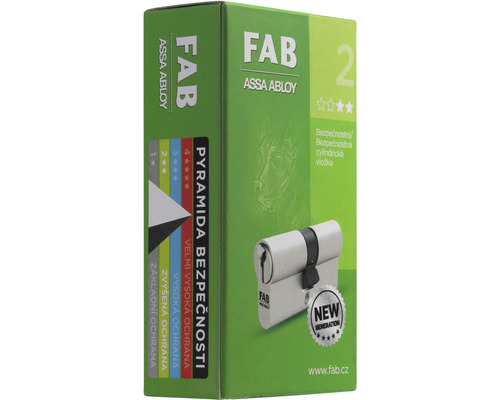 Balení cylindrické vložky FAB