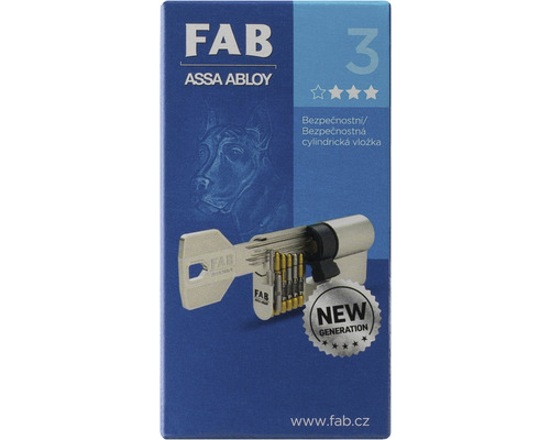 Balení bezpečnostní vložky FAB