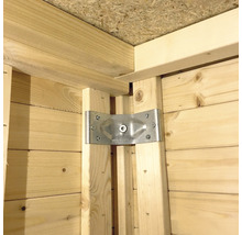 Přístřešek na popelnice Bertilo Woodline Bike 202 x 106 cm antracit