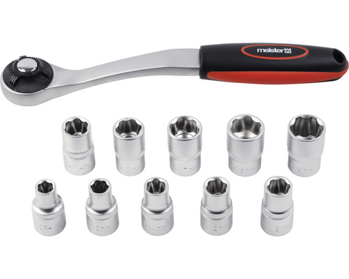Sada nástrčných klíčů s ráčnou značky Meister