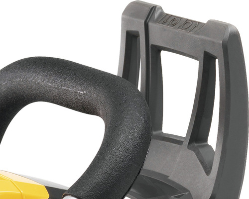 Detailní pohled na rukojeť zařízení