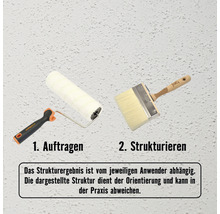 Váleček na barvy a štětec na strukturování pro dekoraci stěn