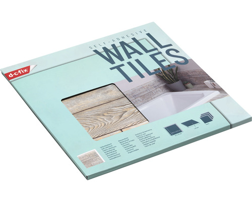 D-c-fix samolepicí obkládačky na stěnu vzhled dřeva, balené