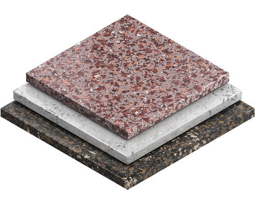 Tři vrstvené desky s různými vzory