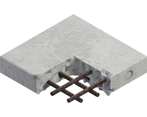 Betonová deska s ocelovou výztuží